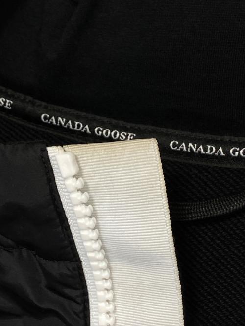CANADA GOOSE（カナダグース）CANADA GOOSE (カナダグース) 切替ダウンジャケット ブラック サイズ:Lの古着・服飾アイテム