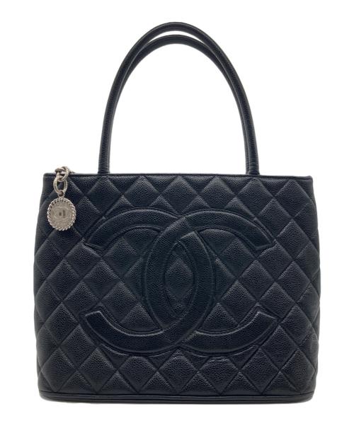 CHANEL（シャネル）CHANEL (シャネル) 復刻トートバッグ/トートバッグ ブラックの古着・服飾アイテム