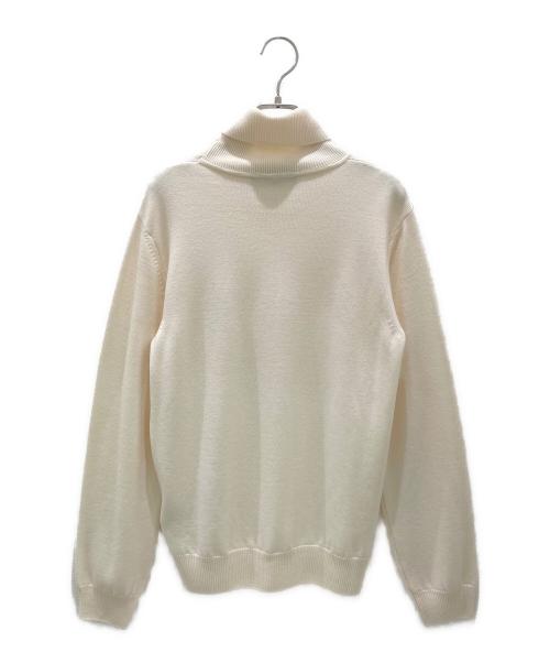 FENDI（フェンディ）FENDI (フェンディ) ロゴタートルネックニット アイボリー サイズ:44の古着・服飾アイテム