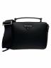 PRADA（プラダ）の古着「サフィアーノレザーショルダーバッグ」｜ブラック