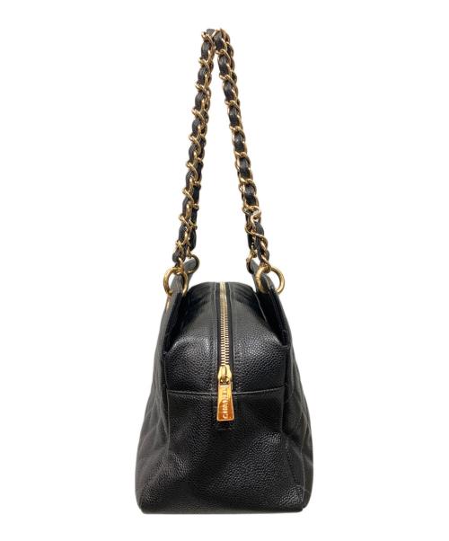 CHANEL（シャネル）CHANEL (シャネル) PTTトートバッグ G金具 ブラックの古着・服飾アイテム