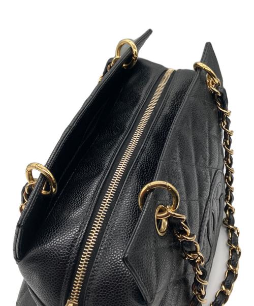 CHANEL（シャネル）CHANEL (シャネル) PTTトートバッグ G金具 ブラックの古着・服飾アイテム
