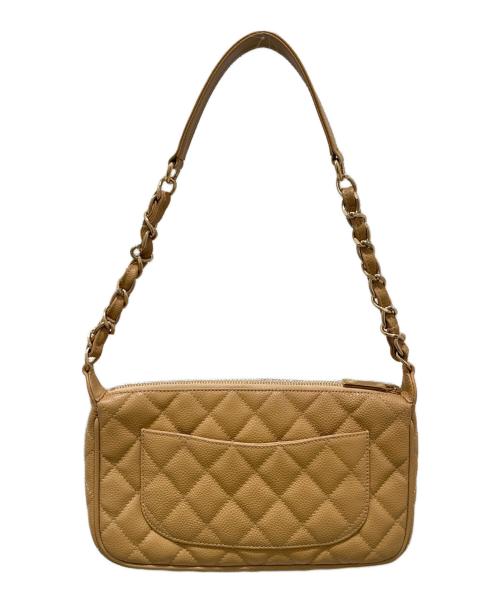 CHANEL（シャネル）CHANEL (シャネル) デカココチェーンショルダーバッグ ベージュの古着・服飾アイテム
