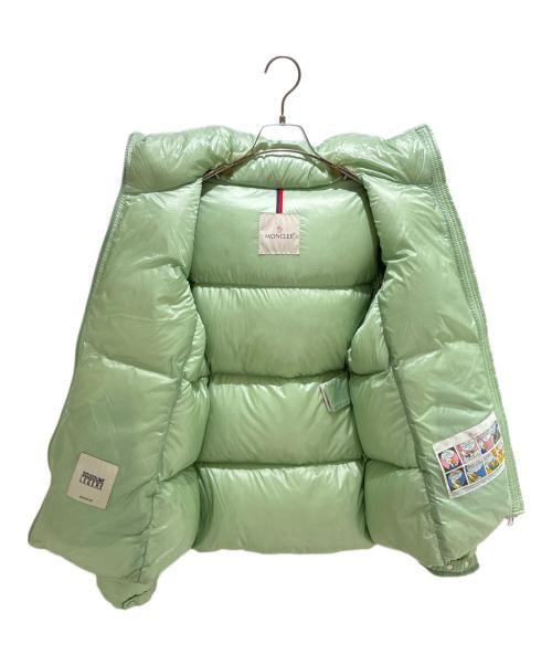 MONCLER（モンクレール）MONCLER (モンクレール) FOURMINE/ダウンジャケット  H20931A00049 539AQH20931A00049 539AQ 黄緑 サイズ:2の古着・服飾アイテム