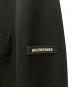 中古・古着 BALENCIAGA (バレンシアガ) ロゴパッチオーバーサイズテーラードジャケット ブラック サイズ:46：75000円