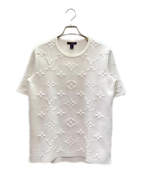 LOUIS VUITTON（ルイ ヴィトン）LOUIS VUITTON (ルイ ヴィトン) 3DモノグラムTシャツ ホワイト サイズ:Sの古着・服飾アイテム