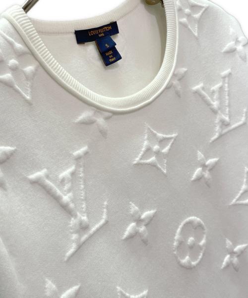 LOUIS VUITTON（ルイ ヴィトン）LOUIS VUITTON (ルイ ヴィトン) 3DモノグラムTシャツ ホワイト サイズ:Sの古着・服飾アイテム