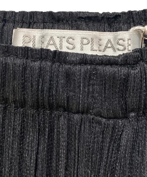 PLEATS PLEASE（プリーツプリーズ）PLEATS PLEASE (プリーツプリーズ) プリーツパンツ ブラック サイズ:4の古着・服飾アイテム