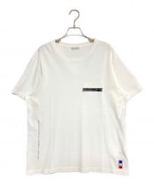 MONCLER GENIUS（モンクレール ジーニアス）の古着「ロゴTシャツ」｜ホワイト