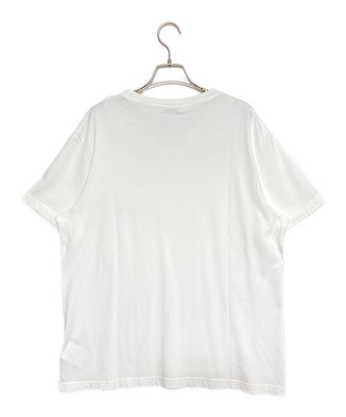 MONCLER GENIUS（モンクレール ジーニアス）MONCLER GENIUS (モンクレール ジーニアス) ロゴTシャツ ホワイト サイズ:Lの古着・服飾アイテム