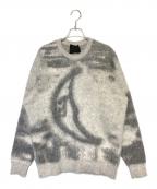 GIVENCHYジバンシィ）の古着「モヘア混ニット」｜ライトグレー