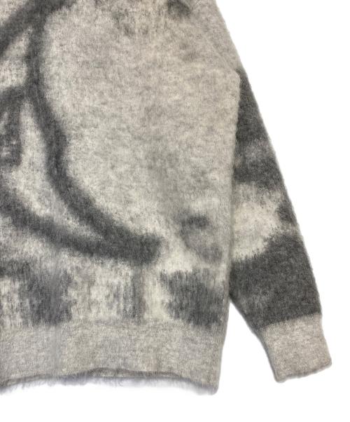 GIVENCHY（ジバンシィ）GIVENCHY (ジバンシィ) モヘア混ニット ライトグレー サイズ:XSの古着・服飾アイテム