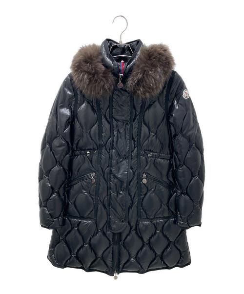 MONCLER（モンクレール）MONCLER (モンクレール) LONTRE/ダウンコート ブラック サイズ:1の古着・服飾アイテム