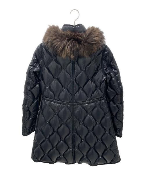 MONCLER（モンクレール）MONCLER (モンクレール) LONTRE/ダウンコート ブラック サイズ:1の古着・服飾アイテム