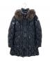 MONCLER（モンクレール）の古着「LONTRE/ダウンコート」｜ブラック