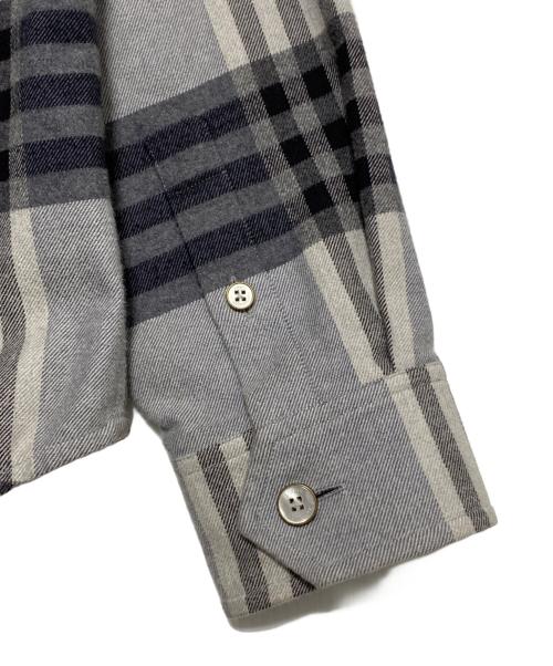 LOUIS VUITTON（ルイ ヴィトン）LOUIS VUITTON (ルイ ヴィトン) ダミエチェックフランネルシャツ ネイビー サイズ:Mの古着・服飾アイテム