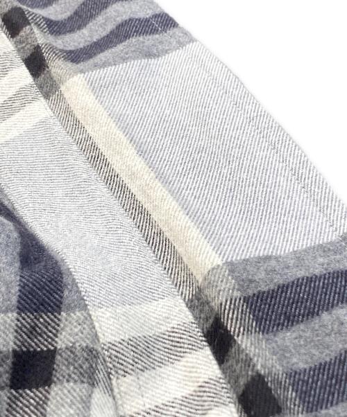 LOUIS VUITTON（ルイ ヴィトン）LOUIS VUITTON (ルイ ヴィトン) ダミエチェックフランネルシャツ ネイビー サイズ:Mの古着・服飾アイテム