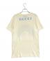 GUCCI (グッチ) PARAMOUNT (パラマウント) ロゴTシャツ ベージュ サイズ:XS：23000円