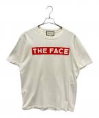 GUCCIグッチ）の古着「19AW THE FACE ロゴカットソー」｜アイボリー