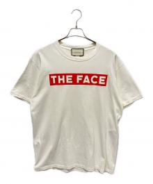GUCCI（グッチ）の古着「19AW THE FACE ロゴカットソー」｜アイボリー