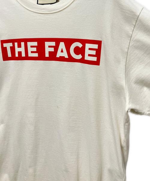 GUCCI（グッチ）GUCCI (グッチ) 19AW THE FACE ロゴカットソー アイボリー サイズ:Sの古着・服飾アイテム