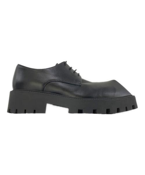 BALENCIAGA（バレンシアガ）BALENCIAGA (バレンシアガ) RHINOダービーシューズ ブラック サイズ:41の古着・服飾アイテム