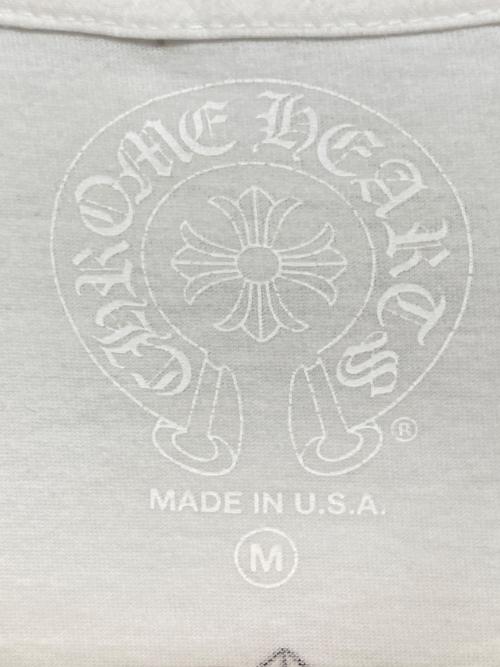 CHROME HEARTS（クロムハーツ）CHROME HEARTS (クロムハーツ) ポケットTシャツ ホワイト サイズ:Mの古着・服飾アイテム
