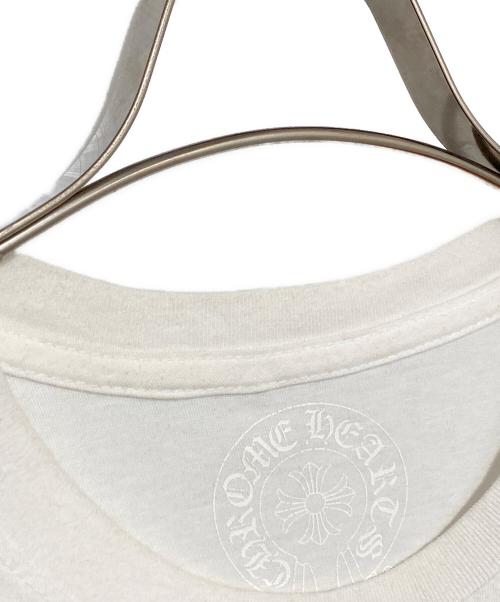CHROME HEARTS（クロムハーツ）CHROME HEARTS (クロムハーツ) ポケットTシャツ ホワイト サイズ:Mの古着・服飾アイテム