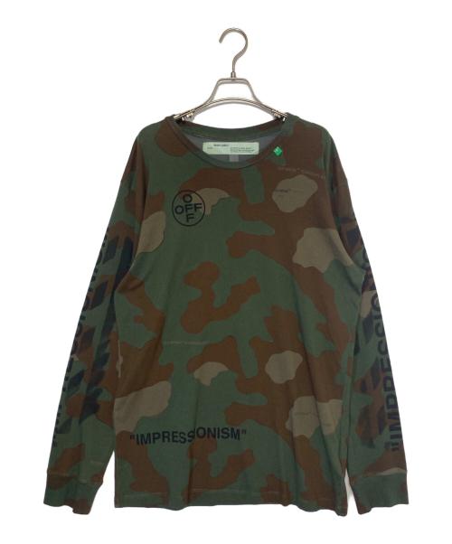 OFFWHITE（オフホワイト）OFFWHITE (オフホワイト) アローロゴ長袖Tシャツ サイズ:XXLの古着・服飾アイテム