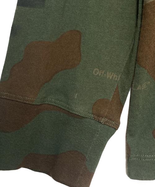 OFFWHITE（オフホワイト）OFFWHITE (オフホワイト) アローロゴ長袖Tシャツ サイズ:XXLの古着・服飾アイテム