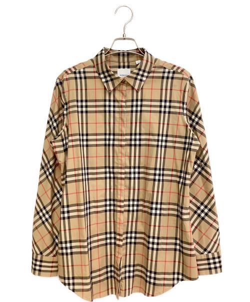 BURBERRY（バーバリー）BURBERRY (バーバリー) ノヴァチェックシャツ ベージュ サイズ:42の古着・服飾アイテム