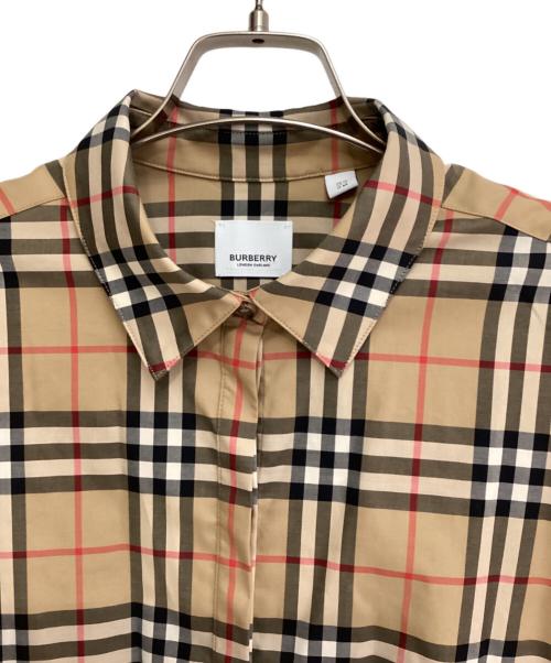 BURBERRY（バーバリー）BURBERRY (バーバリー) ノヴァチェックシャツ ベージュ サイズ:42の古着・服飾アイテム