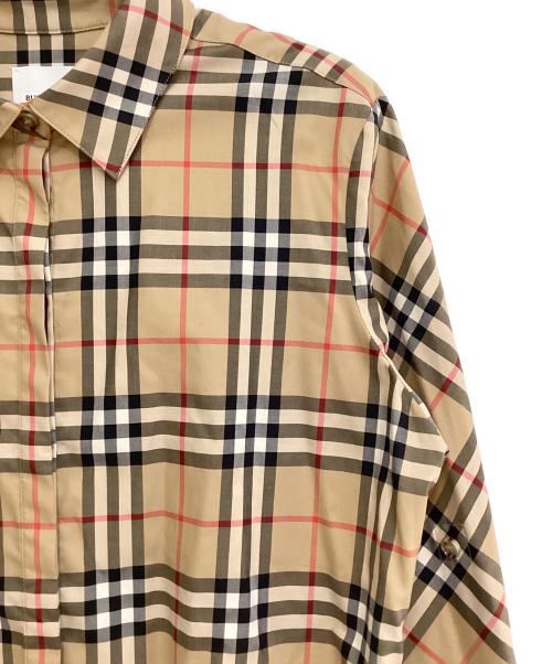 BURBERRY（バーバリー）BURBERRY (バーバリー) ノヴァチェックシャツ ベージュ サイズ:42の古着・服飾アイテム