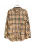 BURBERRY（バーバリー）の古着「ノヴァチェックシャツ」｜ベージュ