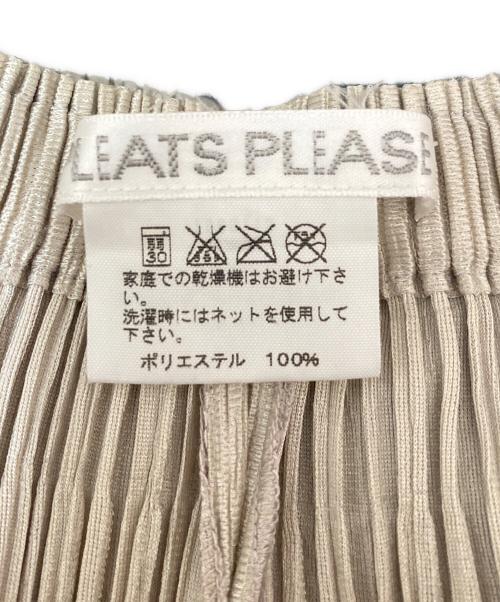 PLEATS PLEASE（プリーツプリーズ）PLEATS PLEASE (プリーツプリーズ) プリーツパンツ ベージュ サイズ:3の古着・服飾アイテム