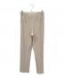 PLEATS PLEASE (プリーツプリーズ) プリーツパンツ ベージュ サイズ:3：28000円