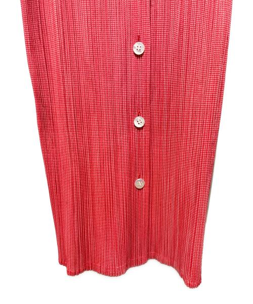 PLEATS PLEASE（プリーツプリーズ）PLEATS PLEASE (プリーツプリーズ) プリーツシャツ ピンク サイズ:3の古着・服飾アイテム