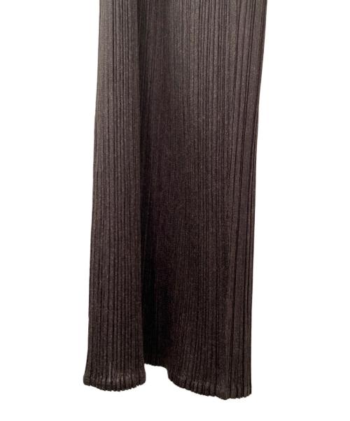 PLEATS PLEASE（プリーツプリーズ）PLEATS PLEASE (プリーツプリーズ) プリーツパンツ ブラウン サイズ:3の古着・服飾アイテム