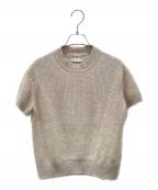 HERMESエルメス）の古着「セリエボタンカシミヤニット」｜ベージュ