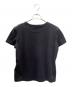 HERMES (エルメス) クロシェット刺繍ポケットTシャツ ブラック サイズ:40：26000円