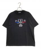 BALENCIAGAバレンシアガ）の古着「ロゴTシャツ」｜ブラック