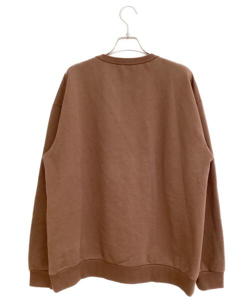 CELINE（セリーヌ）CELINE (セリーヌ) ロゴスウェット ブラウン サイズ:Lの古着・服飾アイテム
