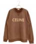 CELINE（セリーヌ）の古着「ロゴスウェット」｜ブラウン