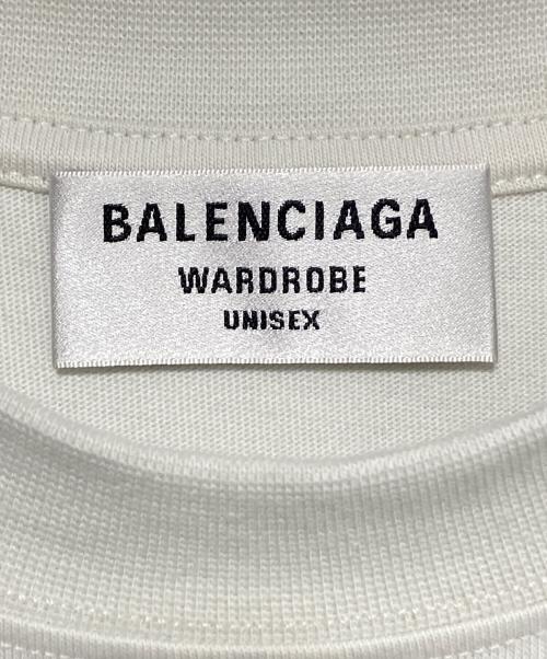 BALENCIAGA（バレンシアガ）BALENCIAGA (バレンシアガ) キャンペーンロゴTシャツ ライトグレー サイズ:XSの古着・服飾アイテム