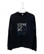 LOEWEロエベ）の古着「アナグラムロゴスウェット」｜ブラック