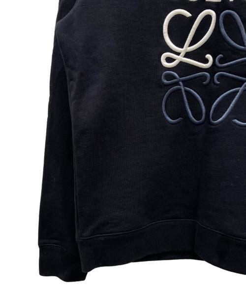LOEWE（ロエベ）LOEWE (ロエベ) アナグラムロゴスウェット ブラック サイズ:Mの古着・服飾アイテム