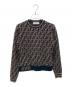 FENDI（フェンディ）の古着「ズッカ柄ニット」｜ブラウン×ブラック