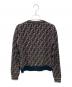 FENDI (フェンディ) ズッカ柄ニット ブラウン×ブラック サイズ:38：85000円