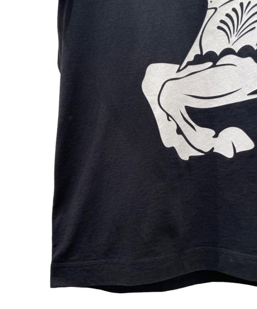 BURBERRY（バーバリー）BURBERRY (バーバリー) EKDプリントTシャツ ブラック サイズ:XLの古着・服飾アイテム