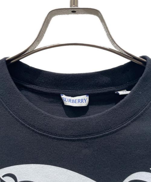 BURBERRY（バーバリー）BURBERRY (バーバリー) EKDプリントTシャツ ブラック サイズ:XLの古着・服飾アイテム